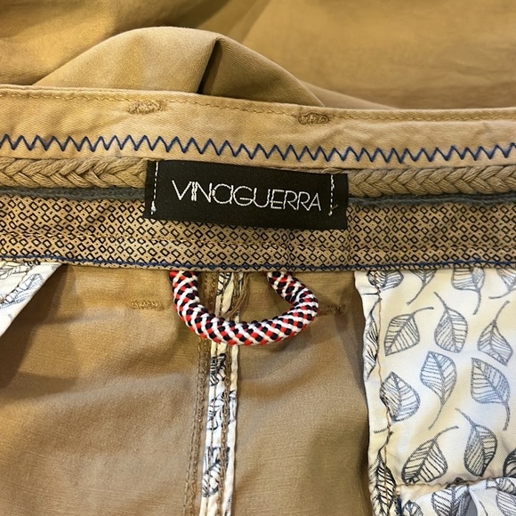 Vinciguerra Men’s Tan Khakis Size 38/52 - Picture 6 of 7